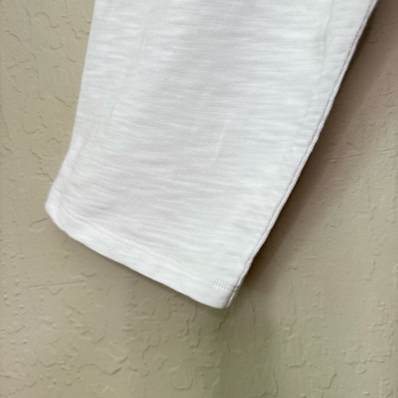 BODEN 100% Cotton White Knit Dress Tunic Beach Swim Cover Up Tassel Tie Size 18 - Picture 7 of 15